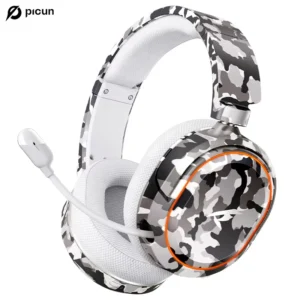 Picun G2 2.4GHz Bluetooth Wireless Gaming Headset